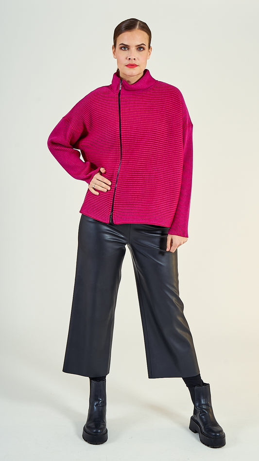 30/02 Wolljacke oversize kurz