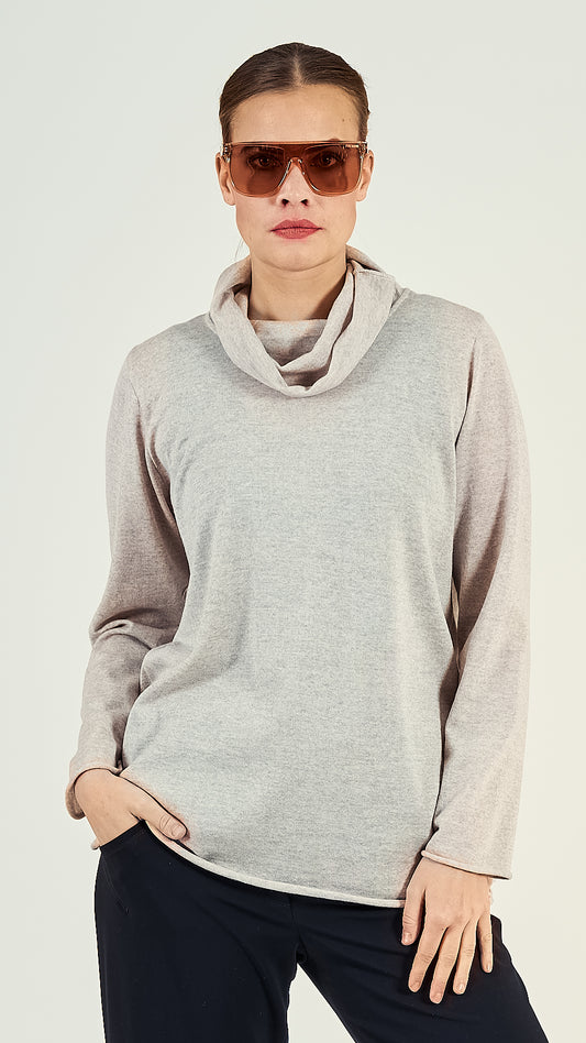 40/119 Pullover Wolle Rollkragen