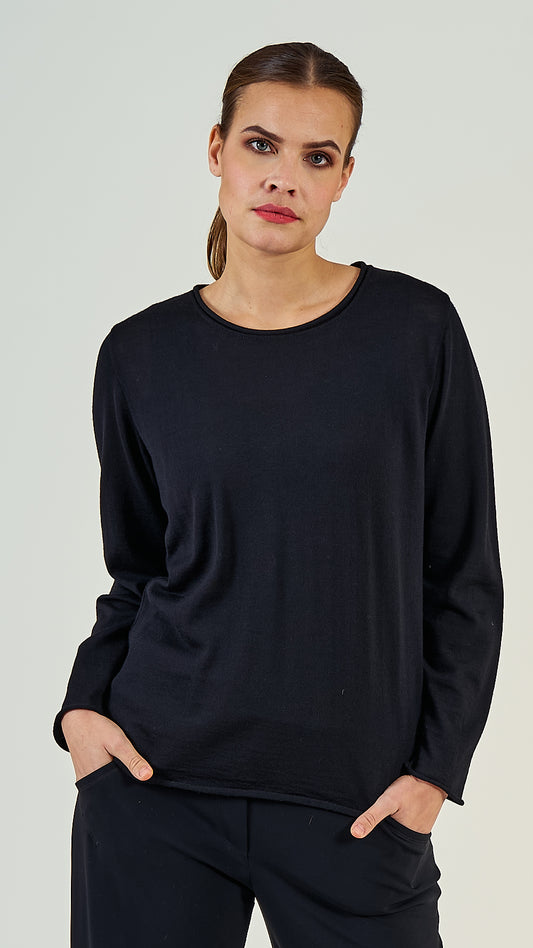 40/56 Pullover Wolle Feinstrick