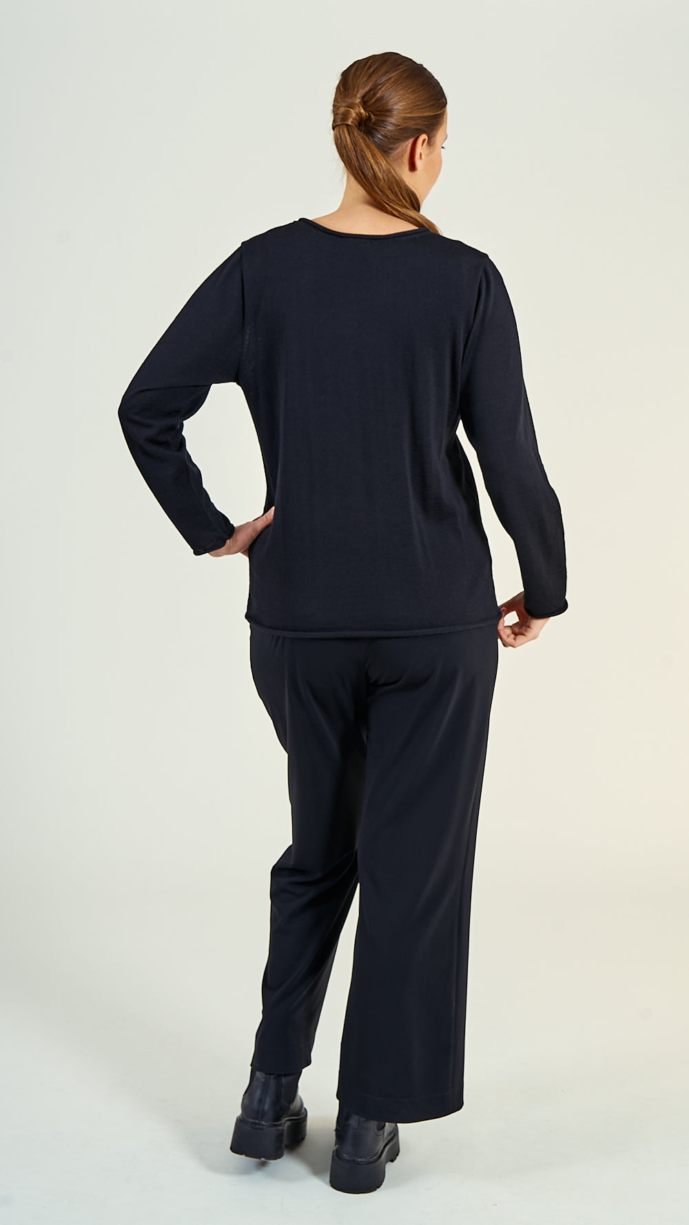40/56 Pullover Wolle Feinstrick