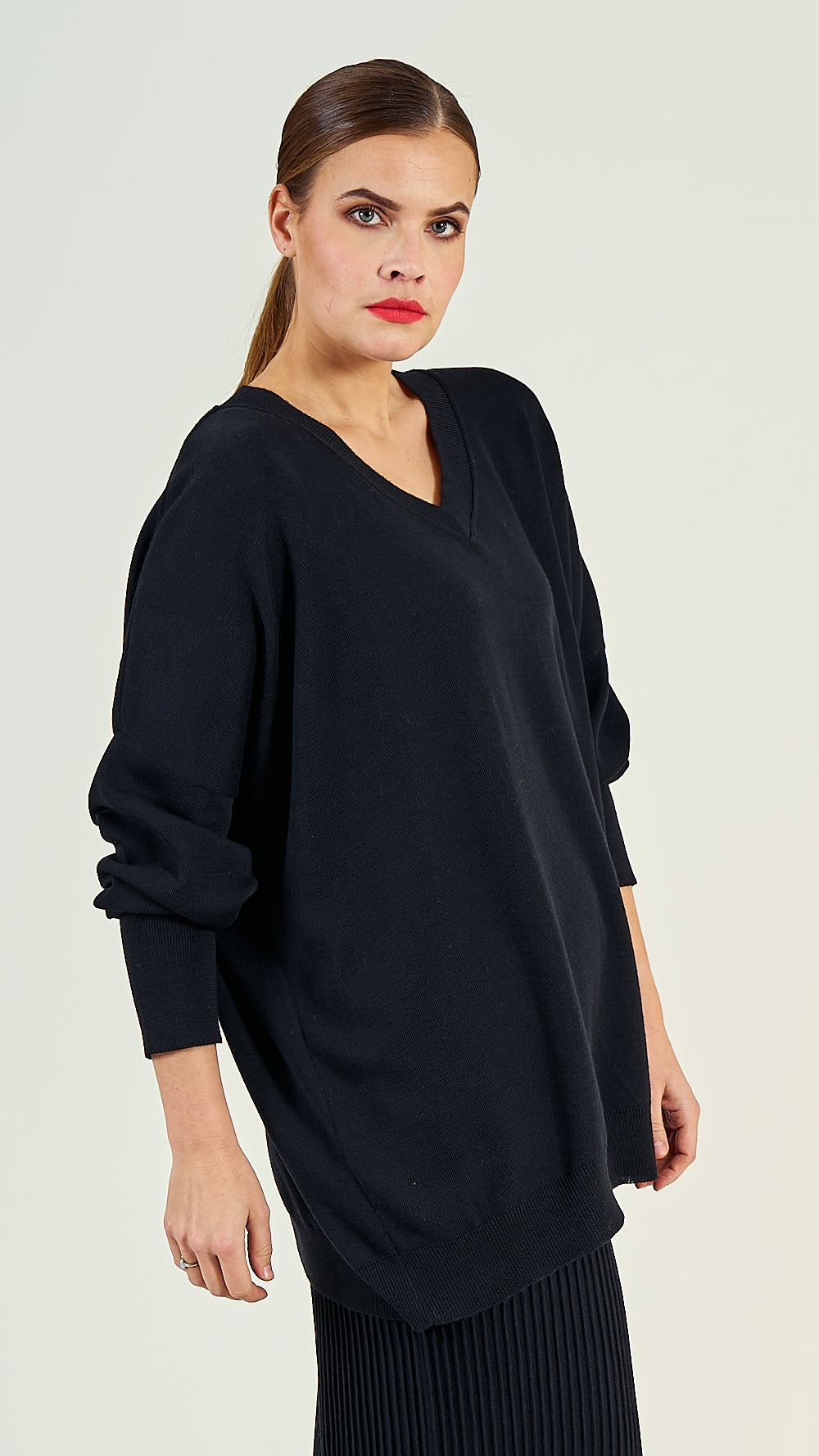 42/61 Oversize Pullover Wolle