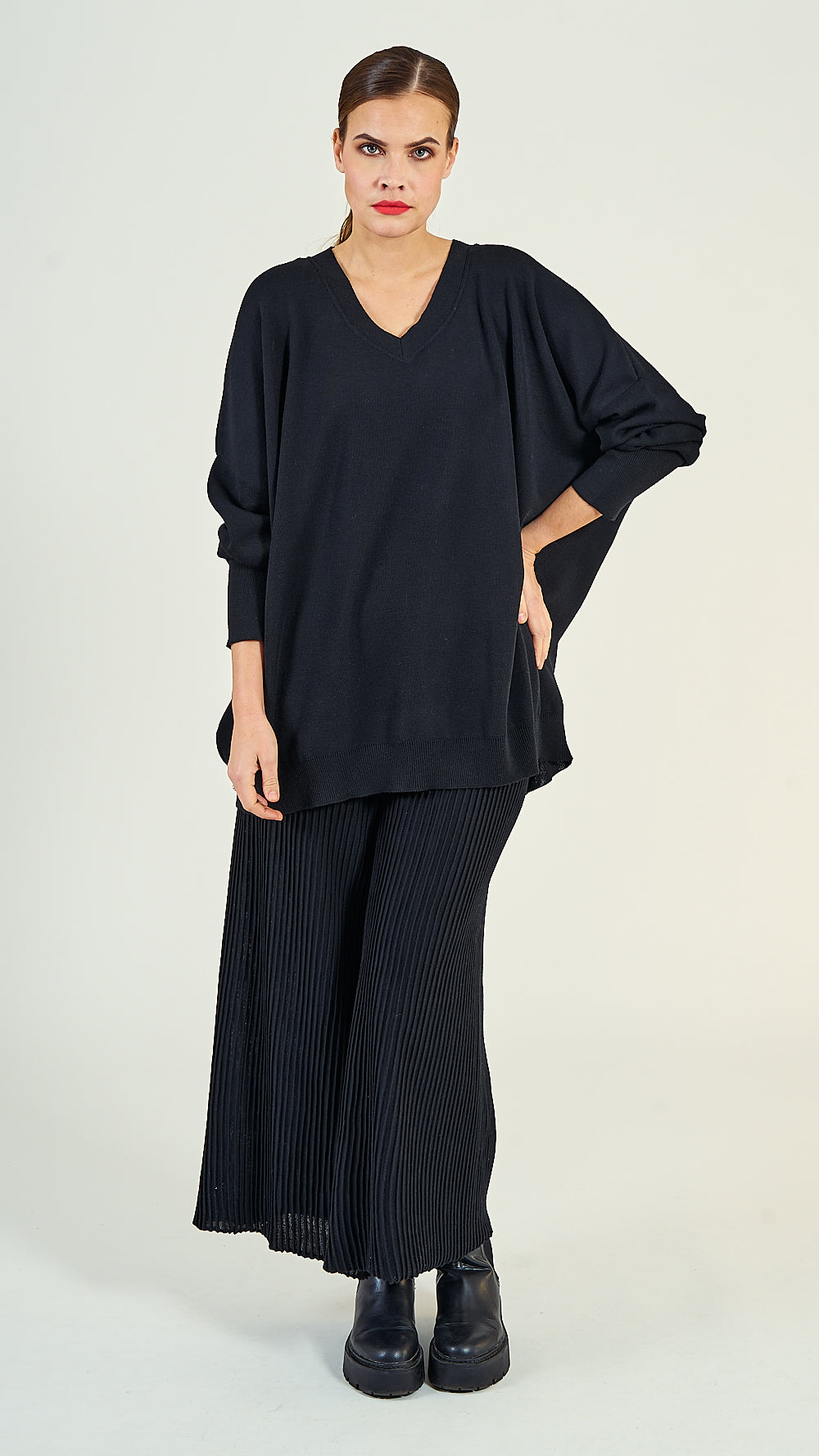 42/61 Oversize Pullover Wolle