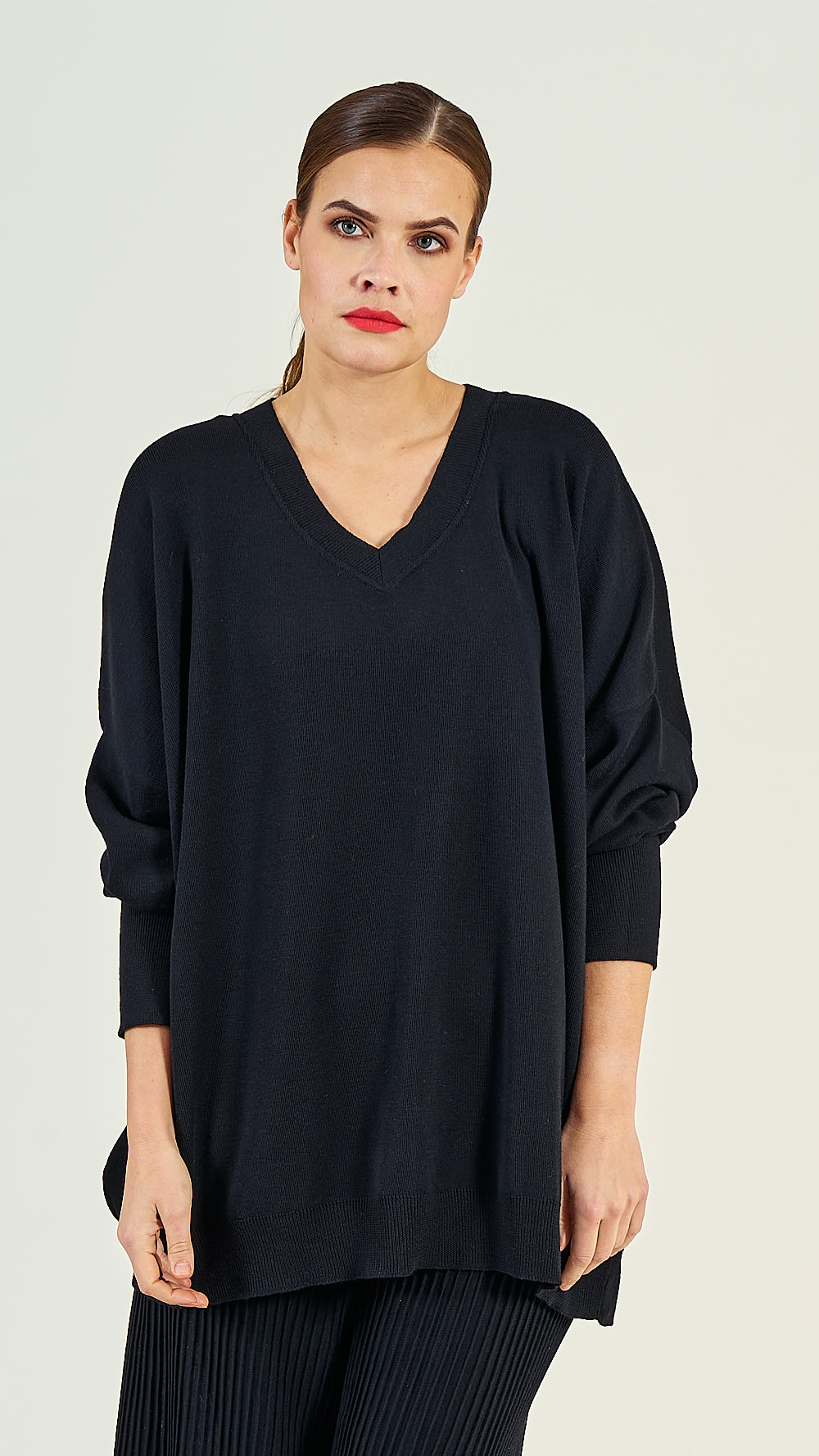 42/61 Oversize Pullover Wolle