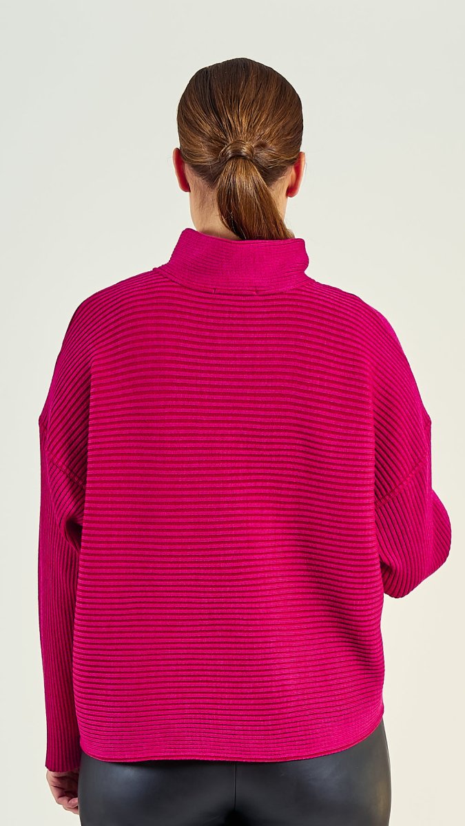 30/02 Wolljacke oversize kurz - EO - Design