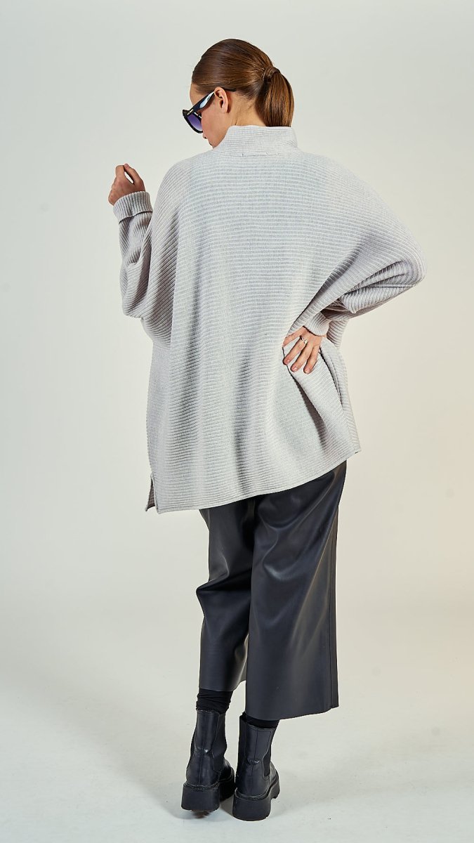 38/07 Wolljacke oversize lang - EO - Design