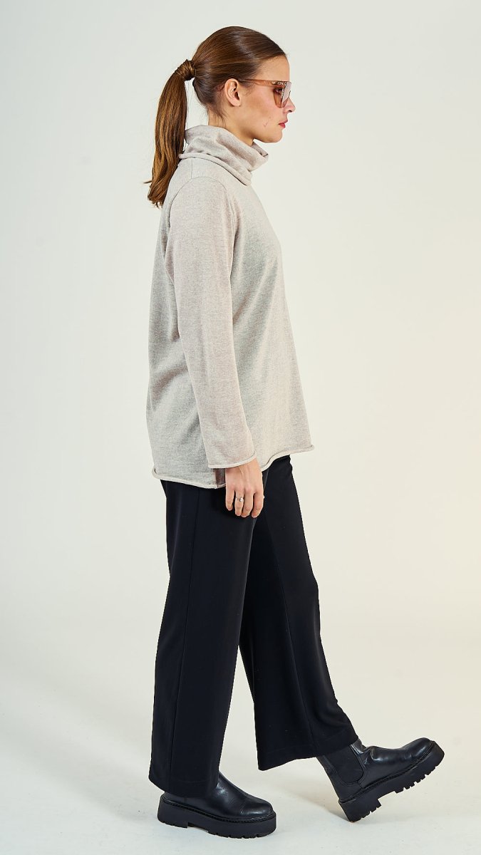 40/119 Pullover Wolle Rollkragen - EO - Design