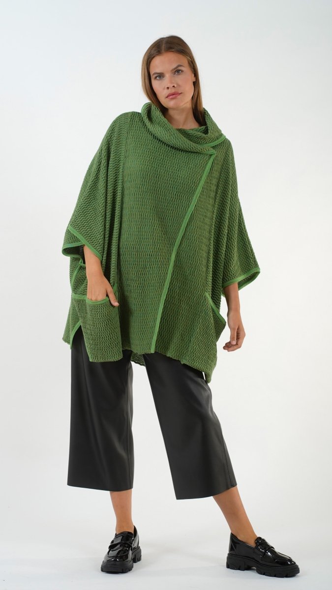 40/90 Poncho Wolle oversize GOBI - EO - Design