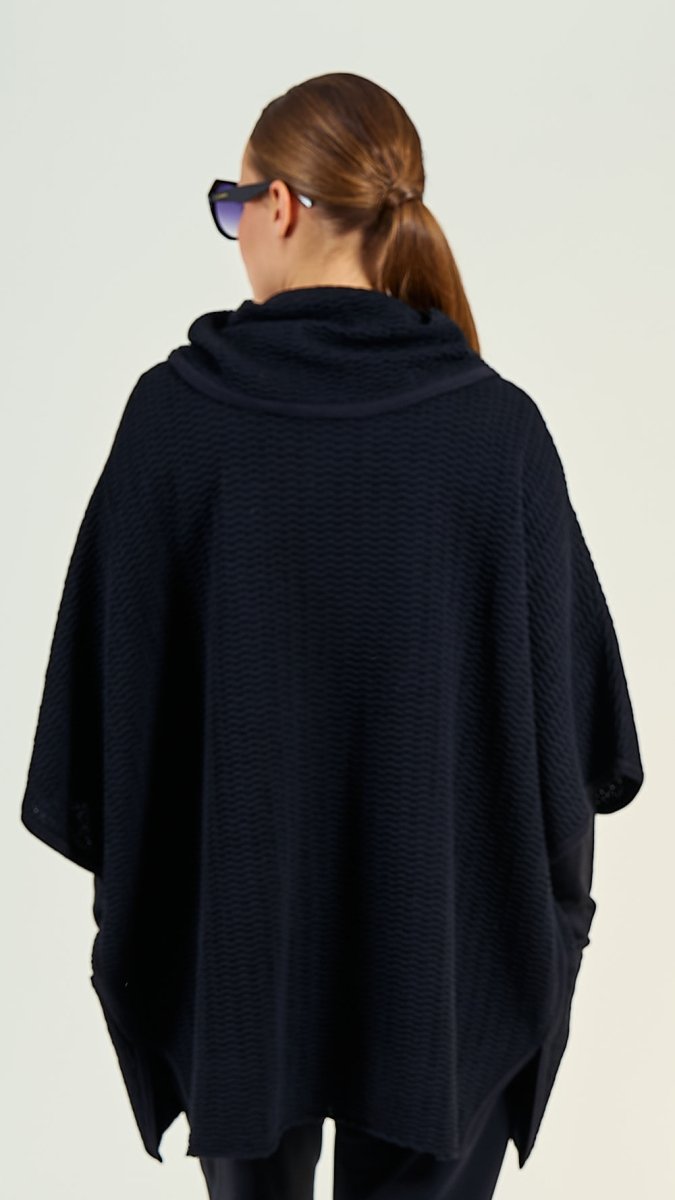 40/90 Poncho Wolle oversize GOBI - EO - Design