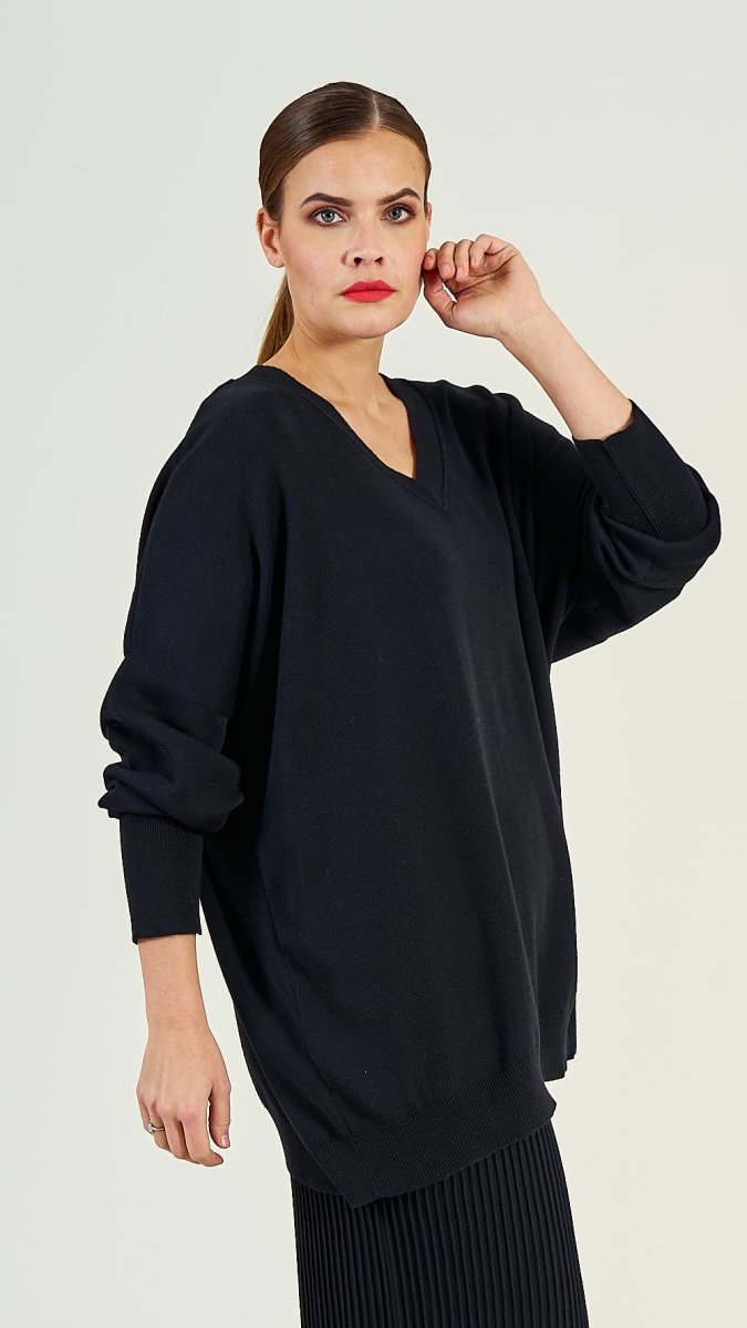 42/61 Oversize Pullover Wolle - EO - Design