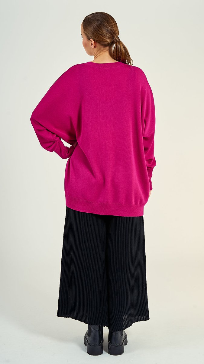42/61 Oversize Pullover Wolle - EO - Design