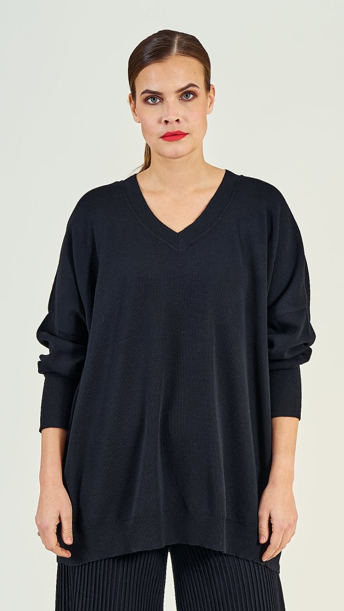42/61 Oversize Pullover Wolle - EO - Design